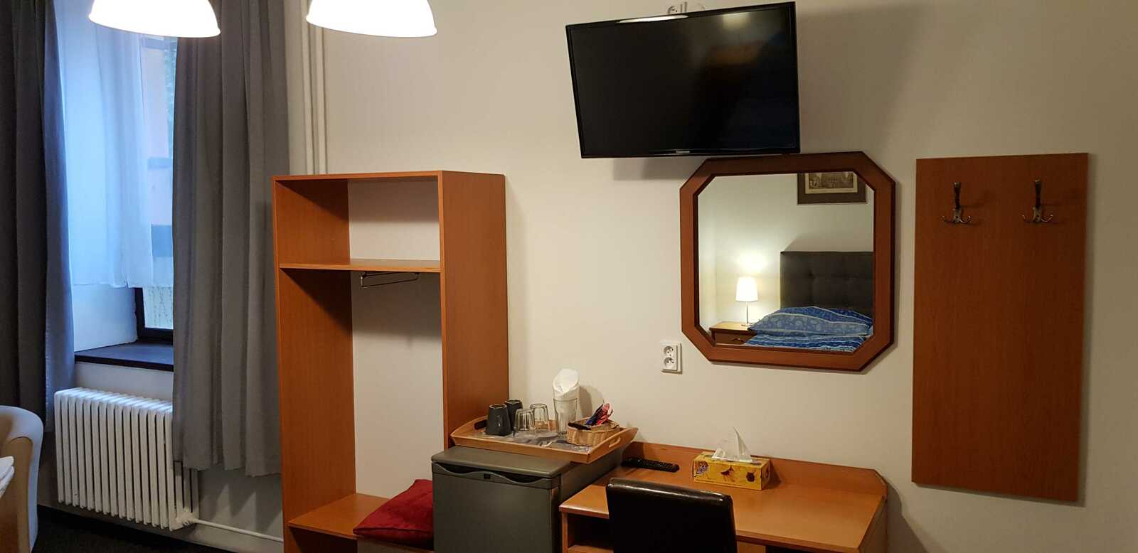 Pokoj 5 – Dvoulůžkový DeLuxe se sociálním zařízením