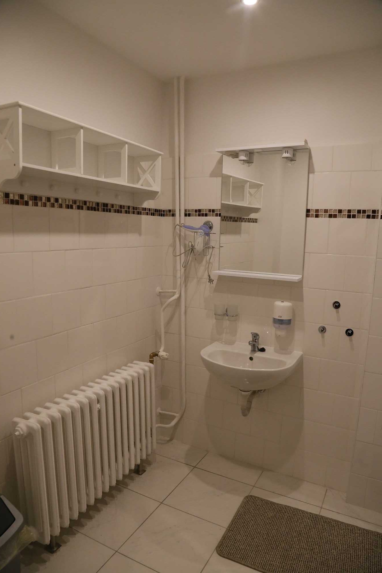 Pokoj 6 – Jednolůžkový se sociálním zařízením na pokoji